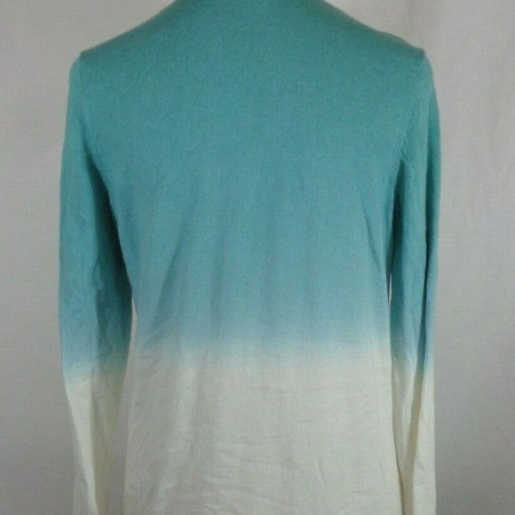 Chicos Womans Size 1 (8) Open Front Cardigan Green - Picture 4 of 5